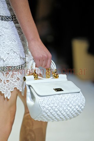 Carteras clasicas moda verano 2012 Dolce and Gabbana d